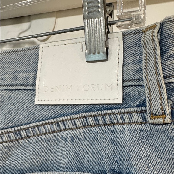 Denim Forum The '90s Joni Lo-Rise Loose Jeans 15 Yrs Barely There Blue Size 30 - Picture 6 of 7